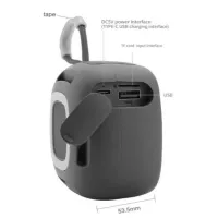 Портативная беспроводная колонка TG659, Bluetooth, Black - 3