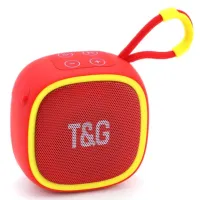 Портативная беспроводная колонка TG659, Bluetooth, Red - 1