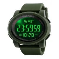Часы наручные SKMEI 1257AG, ARMY GREEN - 1