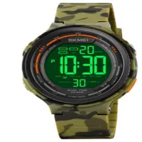 Часы наручные SKMEI 1841CMGN, ARMY GREEN CAMO - 2