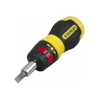 Набір викруток Stanley Multibit Stubby, реверсивна, з 6 змінними бітами (0-66-358) - 3