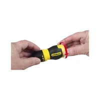 Набір викруток Stanley Multibit Stubby, реверсивна, з 6 змінними бітами (0-66-358) - 4