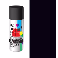 Аэрозольная краска для автомобиля RECTOR універсальна 9005 чорний гл.і 400мл (000013232) - Image 2