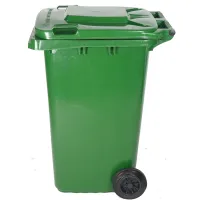 Контейнер для сміття Домівка 120L-B Зелений 120 л (000033127) - Зображення 2