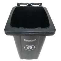 Контейнер для сміття Домівка 120L-B Темно-сірий 120 л (000033129) - 5