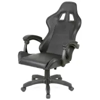 Крісло ігрове Аклас Бешкет ANF підліткове Чорний (PU-чорний) (00160337) - 7