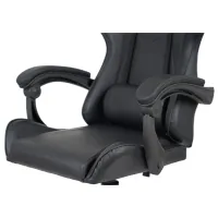 Крісло ігрове Аклас Бешкет ANF підліткове Чорний (PU-чорний) (00160337) - 10