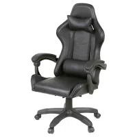 Крісло ігрове Аклас Бешкет ANF підліткове Чорний (PU-чорний) (00160337) - 1