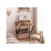 Комп'ютерний стіл Аклас Вікні VKS-80175 80x60 (Горіх) (00164089) - Зображення 2