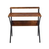 Комп'ютерний стіл Аклас Вікні VKS-80175 80x60 (Горіх) (00164089) - Зображення 3