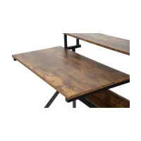 Комп'ютерний стіл Аклас Вікні VKS-80175 80x60 (Горіх) (00164089) - Зображення 7