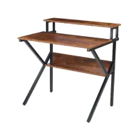 Комп'ютерний стіл Аклас Вікні VKS-80175 80x60 (Горіх) (00164089) - Зображення 1