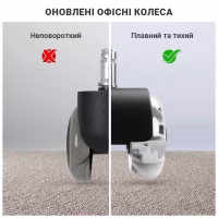 Ролик для крісла Аклас FI 11 D-50 декор, Прозорий (00166283) - Image 9