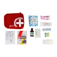 Автомобільна аптечка Poputchik згідно ТУ м"який футляр (02-001-М) - 3