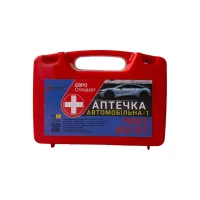 Автомобільна аптечка Poputchik 02-005-П - 1