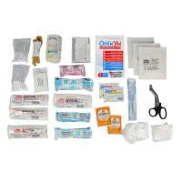 Автомобільна аптечка Poputchik -1 (АМА-1) згідно ДСТУ 3961-2000 футляр м'який червоний 25х1 (02-010-М) - 2