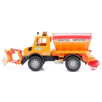 Спецтехніка Bruder вантажівка MB Unimog 1:16 Жовтогарячий (02572) - Зображення 2