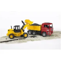 Спецтехніка Bruder Самоскид MAN та навантажувач (02752) - 2