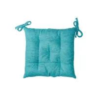 Подушка на стілець Прованс CHENILLA Бірюзова 40х40 (034857) - 1