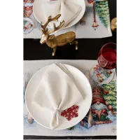 Салфетка на стол Прованс гобеленовая Рождественский костер 30х50 см (036427) - Изображение 5