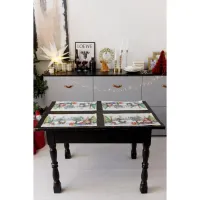 Салфетка на стол Прованс гобеленовая Рождественский костер 30х50 см (036427) - Изображение 6