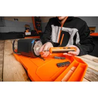 Викрутка акумуляторна Neo Tools 4in1 1.5Ah, 4.5Нм, 230об/хв, 20 біт, кейс (04-199) - Зображення 3