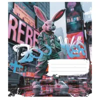 Зошит Школярик Big Bro 48 аркушів клітинка (048-3460K) - 3