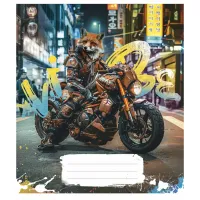 Зошит Школярик Big Bro 48 аркушів клітинка (048-3460K) - 5