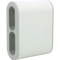 Мережевий розгалужувач Legrand Стандарт 4х2К бічні розетки 6А Білий/Сірий (049400) - 2