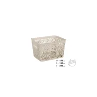 Кошик для зберігання Violet House 0502 2 Ажур Cappuccino 7 л (0502 2 Ажур CAP б/кр. 7 л) - Зображення 2