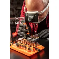 Збільшувальне скло Neo Tools лінзи з набором діоптрій 1x, 1.5 x, 2x, 2.5 x, 3.5 x (06-130) - 4