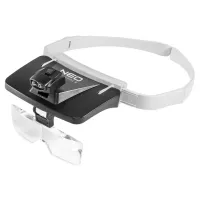 Збільшувальне скло Neo Tools лінзи з набором діоптрій 1x, 1.5 x, 2x, 2.5 x, 3.5 x (06-130) - 1