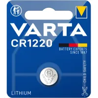 Батарейка Varta CR1220 Lithium (06220101401) - Зображення 1