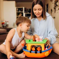 Розвиваюча іграшка Kiddi Smart Ковчег Ноя (українською мовою) (063404) - 9