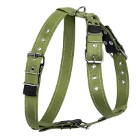 Шлея для собак Collar для великих собак N3 72-94 см зелена (0647) - 2