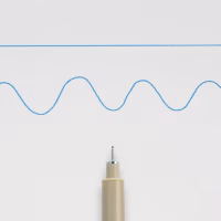 Лайнер Sakura Pigma Micron (0.1) 0,25 мм Синій (084511306356) - Image 4