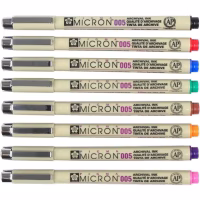 Лайнер Sakura Pigma Micron (0.1) 0,25 мм Синій (084511306356) - Image 5