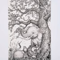 Лайнер Sakura Pigma Micron (0.1) 0,25 мм Синій (084511306356) - Image 10