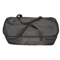 Сумка-органайзер Poputchik в багажник чорна 1 відділ (клапан) (2 ручки) (09-718-1Д) - 1