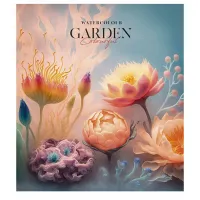 Зошит Школярик Macro garden 96 аркушів лінія (096-3247L) - 1