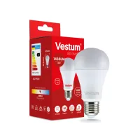 Лампочка Vestum A65 15W 4100K 220V E27 (1-VS-1101) - Зображення 1