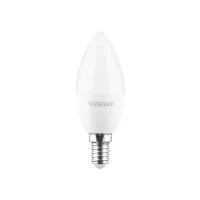 Лампочка Vestum LED C37 6W 3000K 220V E14 (1-VS-1304) - Зображення 1