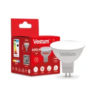 Лампочка Vestum MR16 7W 4100K 220V GU5.3 (1-VS-1510) - Зображення 2