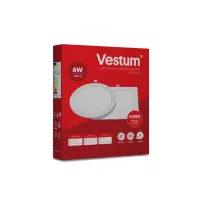 Світильник Vestum LED круглый 6W 4000K 220V (1-VS-5102) - 3