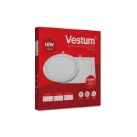 Світильник Vestum LED круглый 18W 4000K 220V (1-VS-5105) - 3