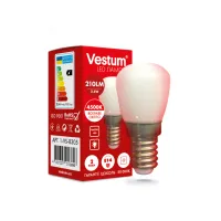 Лампочка Vestum LED SMD Е14 Vestum 2,5W 4500K 220V для холодильника (1-VS-8305) - Зображення 2