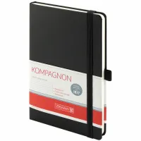 Блокнот Brunnen Компаньйон А5 в лінійку 96 аркушів Чорний (10-552 27 05) - Зображення 2