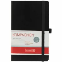 Блокнот Brunnen Компаньйон А5 в лінійку 96 аркушів Чорний (10-552 27 05) - Зображення 1