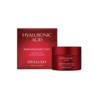 Крем для лица Hyaluxir Hyaluronic Acid Ночной с гиалуроновой кислотой Восстанавливающий 50 мл (100018) - Изображение 2