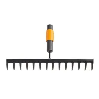 Граблі Fiskars для ґрунту 14 зубців QuikFit (1000653) - 1